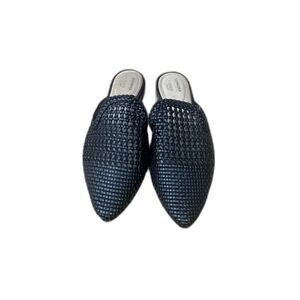 Sonoma Black Woven Pointed Toe Mules Vitalize Comfort Women’s 7